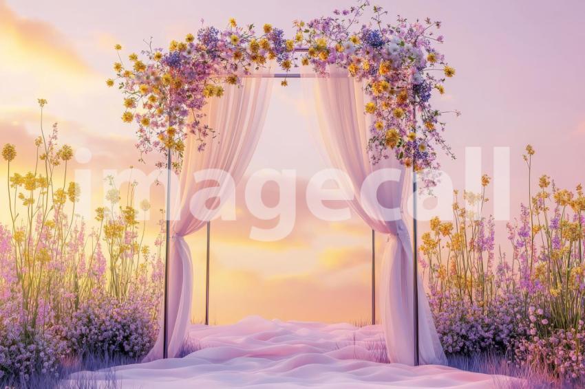 2942 Floral Arch