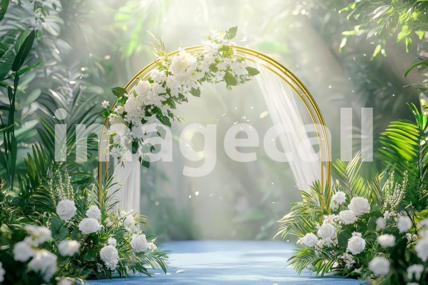 2946 Floral Arch