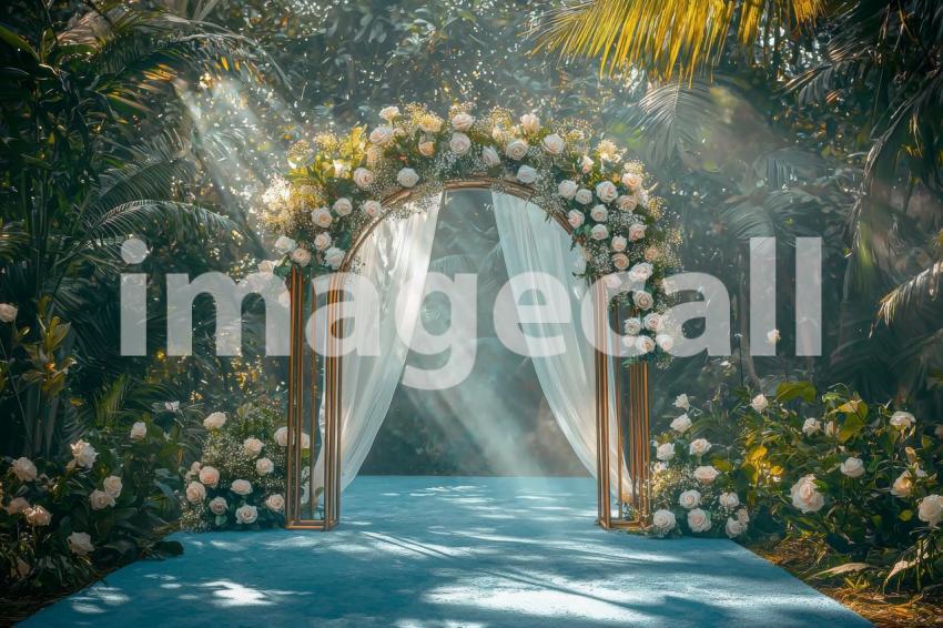 2947 Floral Arch