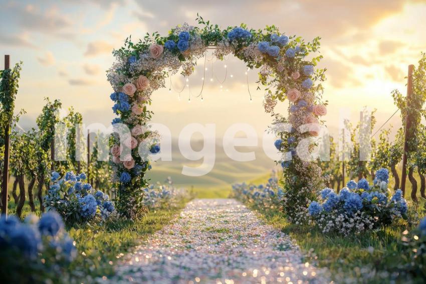 2968 Floral Arch