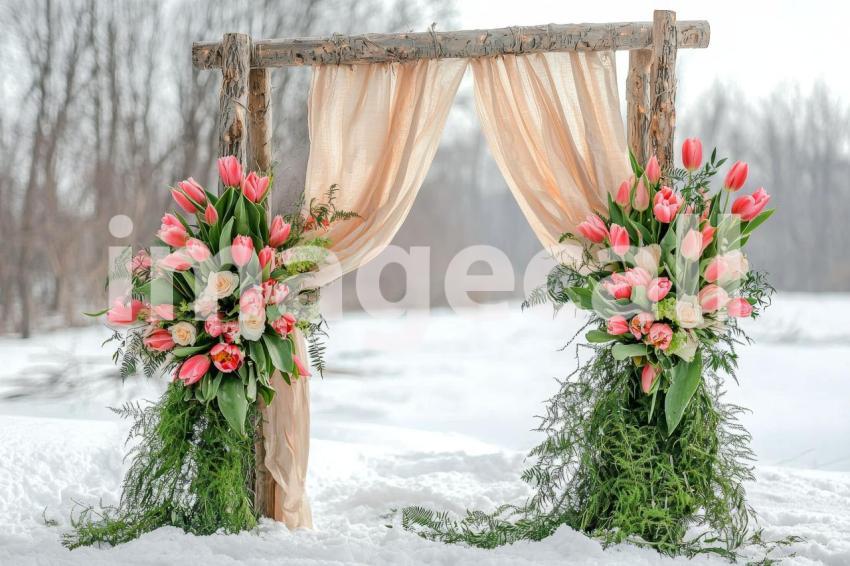 2970 Floral Arch
