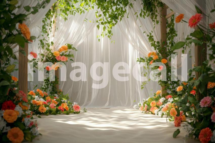 3107 Floral Arch