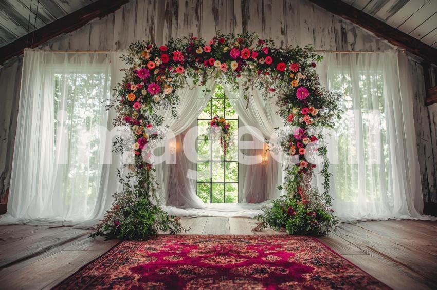 3114 Floral Arch