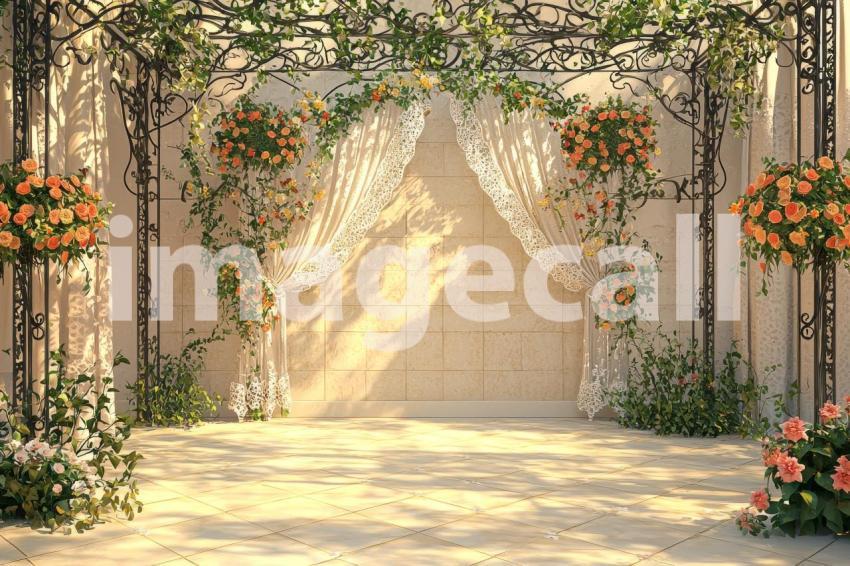 3121 Floral Arch