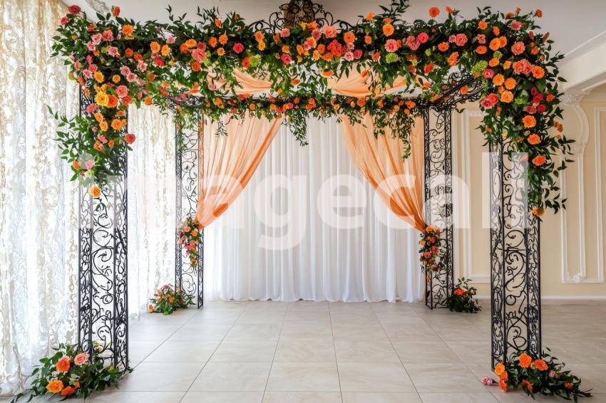 3124 Floral Arch
