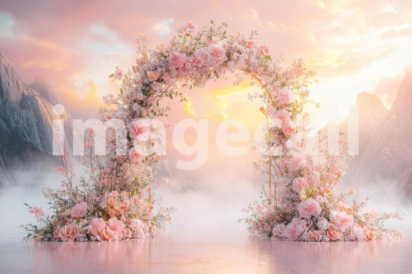 3135 Floral Arch