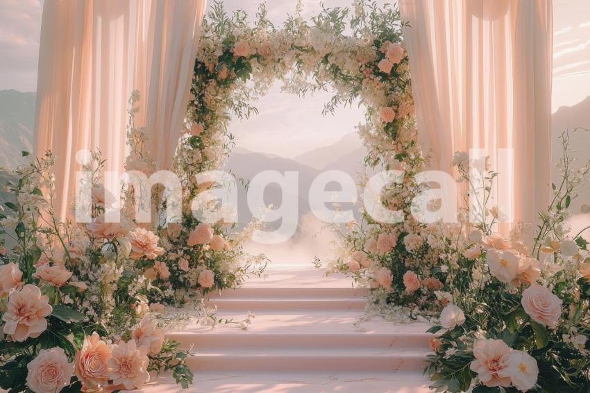 3136 Floral Arch