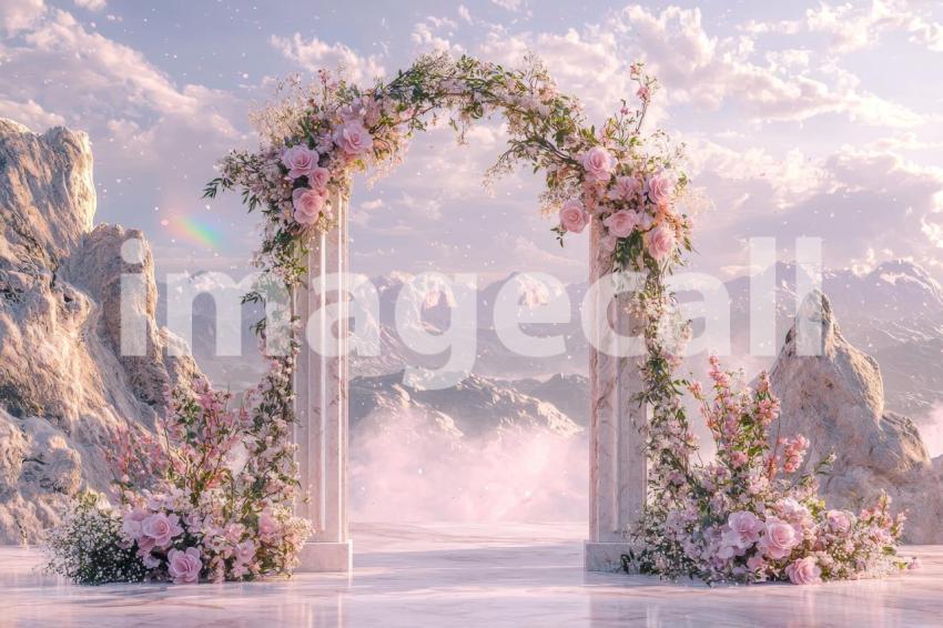 3138 Floral Arch