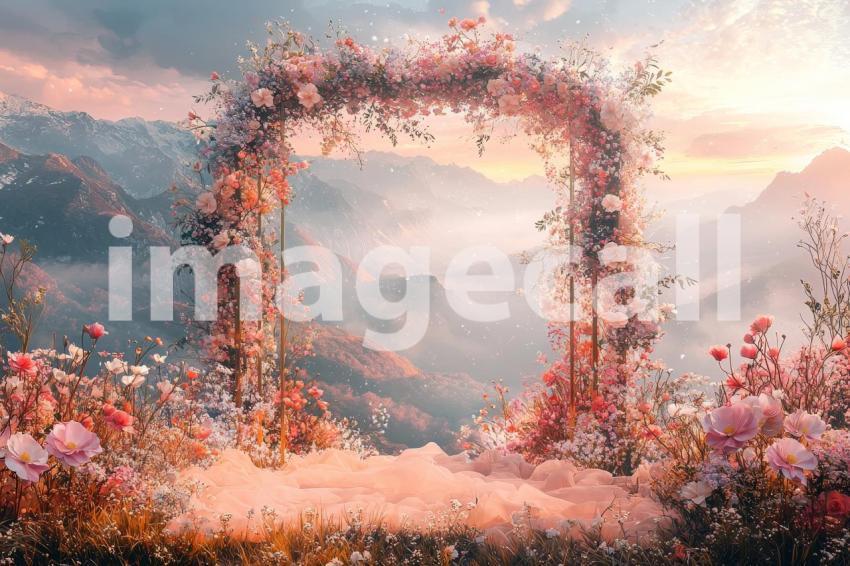 3137 Floral Arch