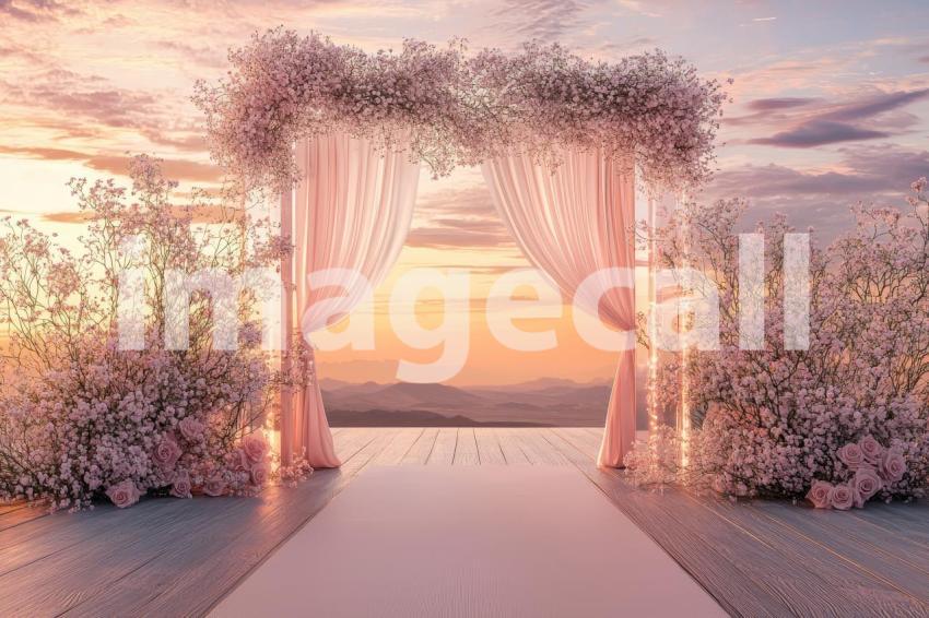 3140 Floral Arch