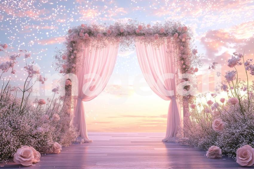3141 Floral Arch