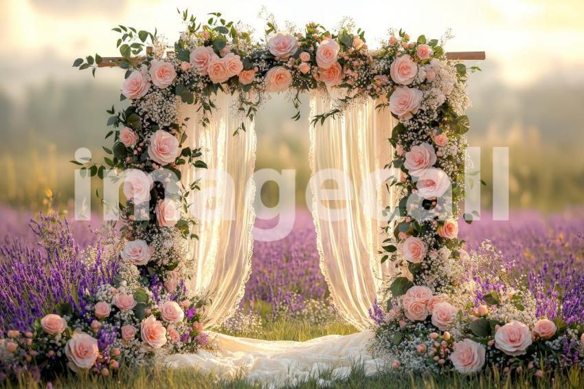 3143 Floral Arch