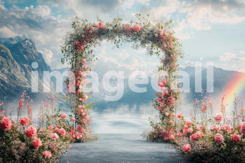 3150 Floral Arch