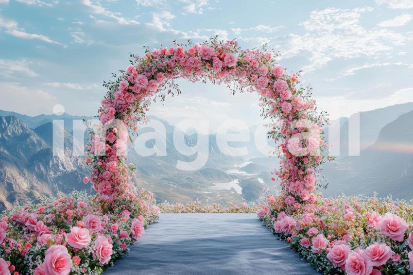 3151 Floral Arch