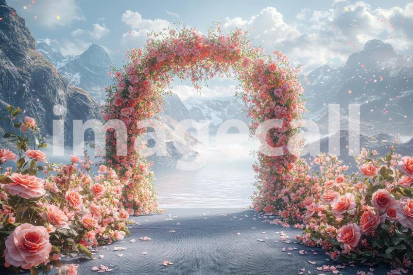 3152 Floral Arch