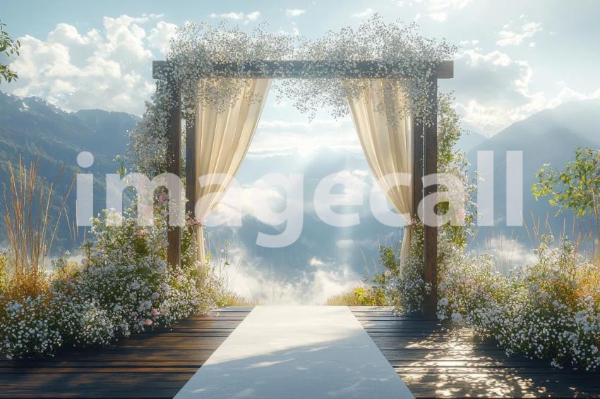 3157 Floral Arch