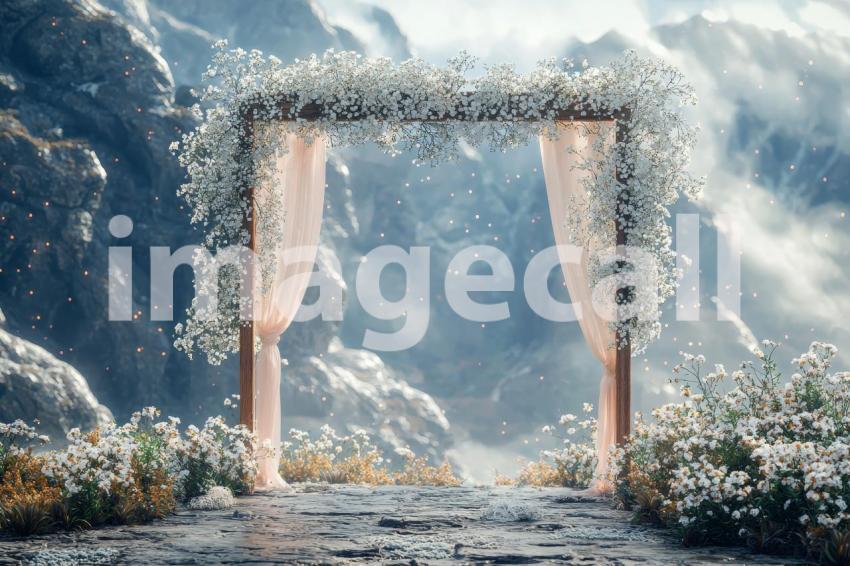 3158 Floral Arch