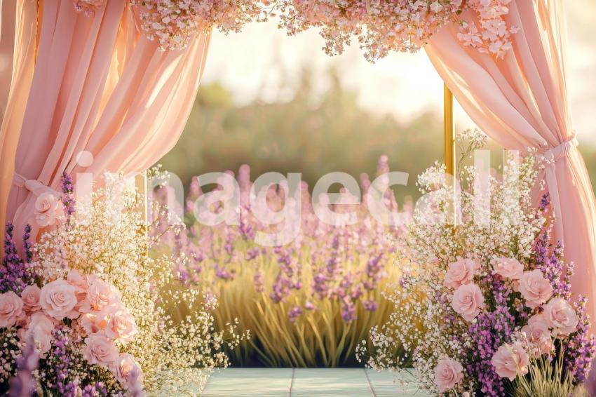 3163 Floral Arch