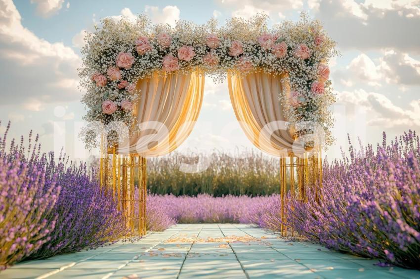 3164 Floral Arch
