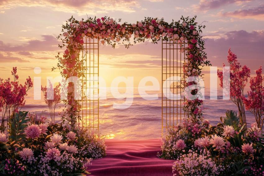 3169 Floral Arch