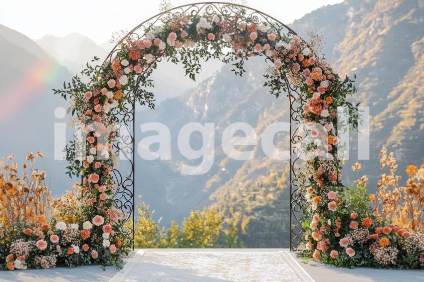 3174 Floral Arch