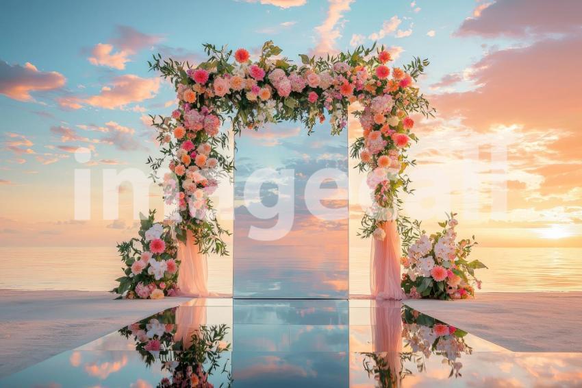 3185 Floral Arch