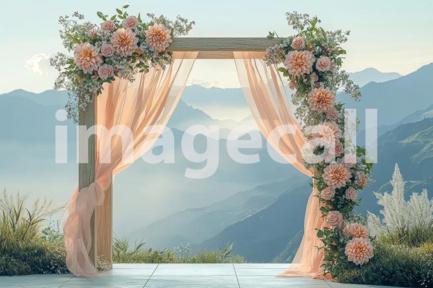 3187 Floral Arch