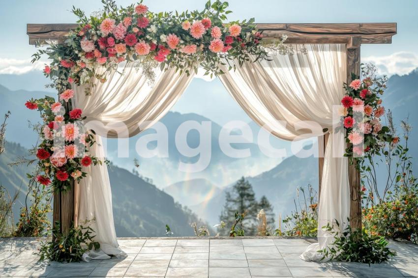 3190 Floral Arch