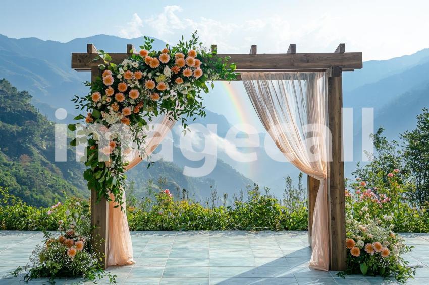 3188 Floral Arch