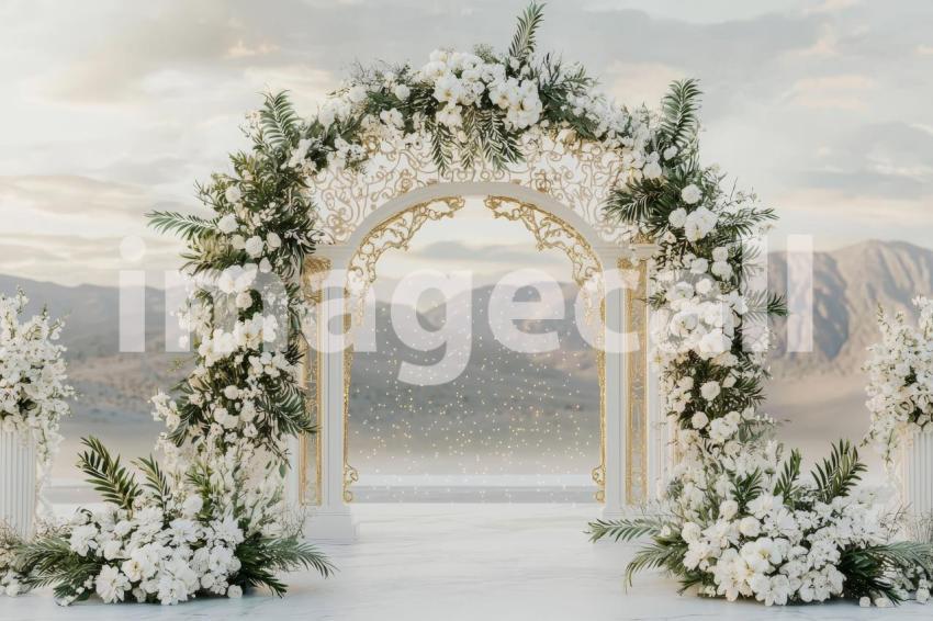 3195 Floral Arch