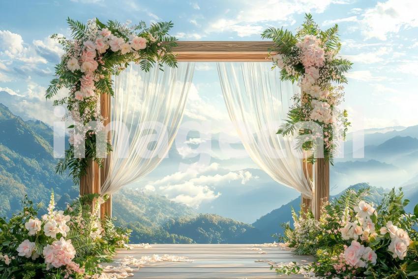3193 Floral Arch