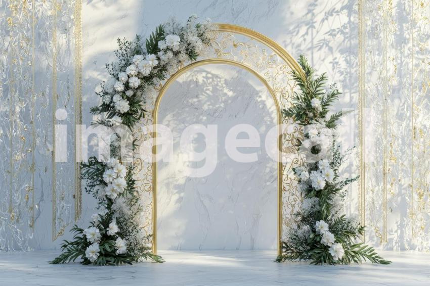 3198 Floral Arch