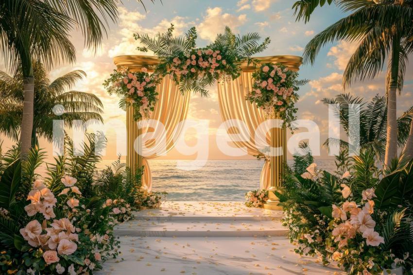 3203 Floral Arch