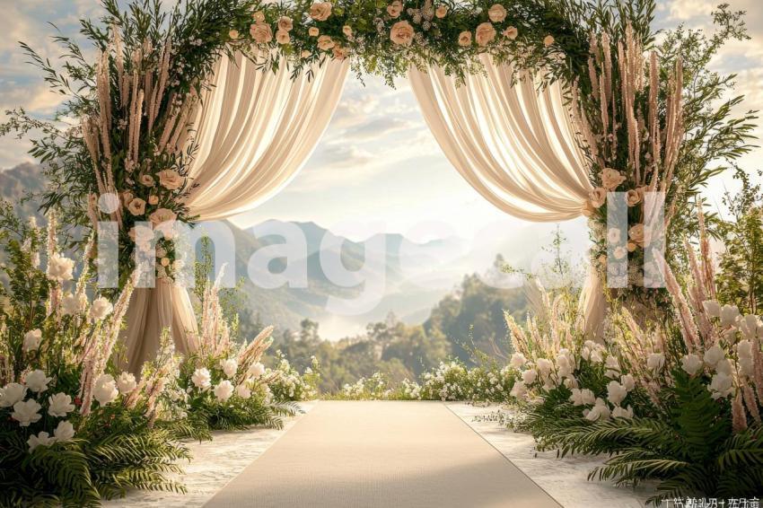 3206 Floral Arch