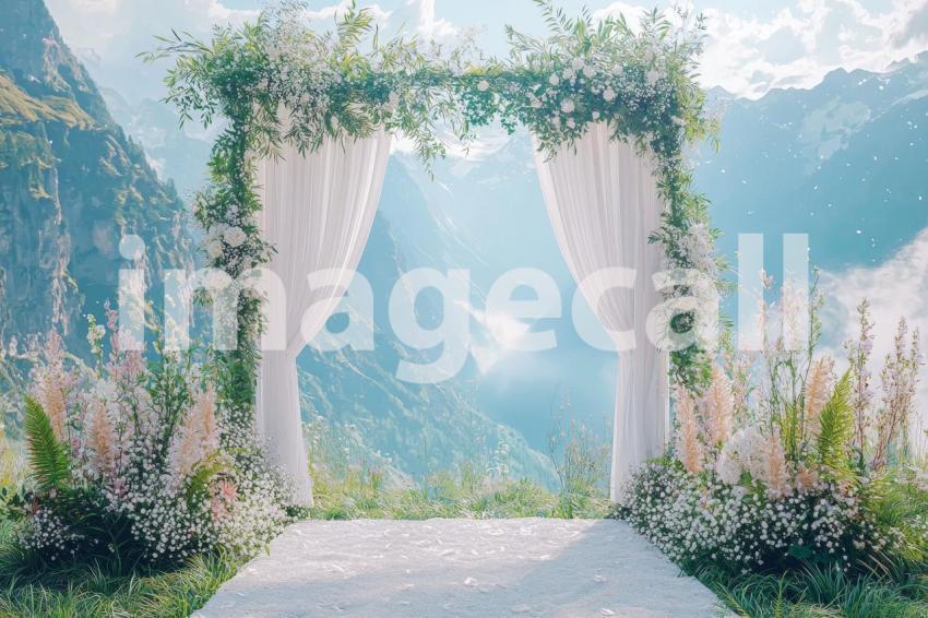 3209 Floral Arch