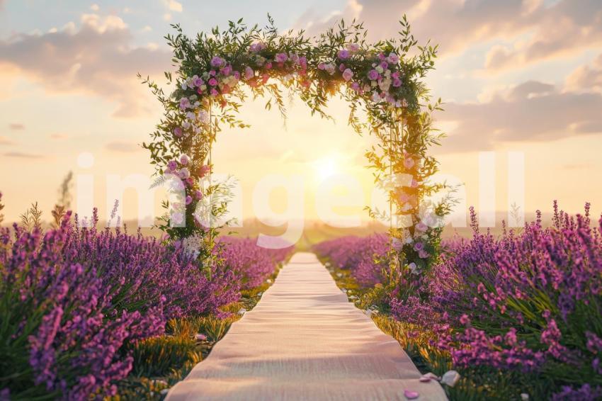 3211 Floral Arch