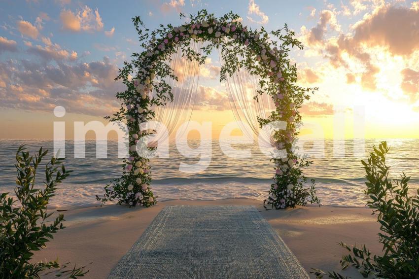 3214 Floral Arch