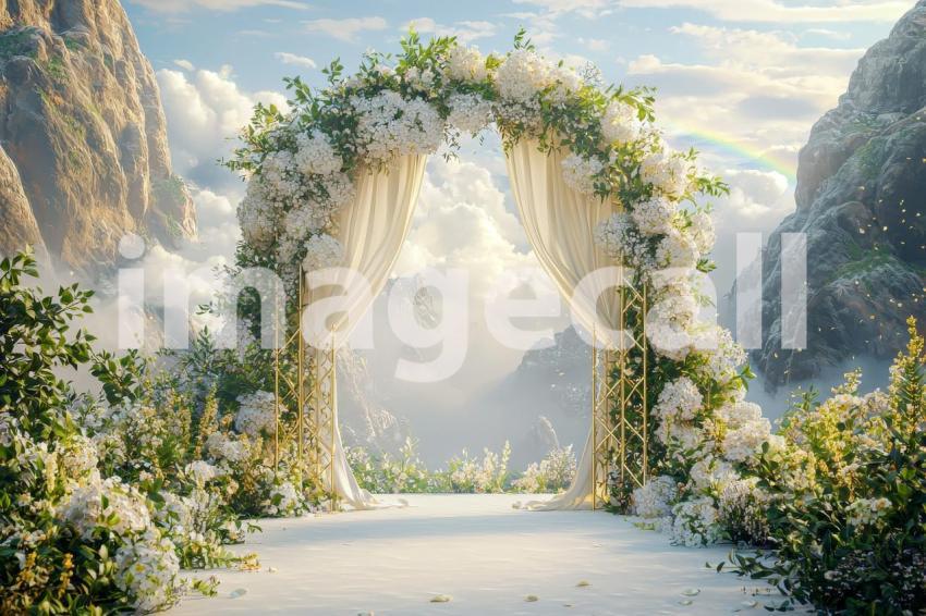 3218 Floral Arch