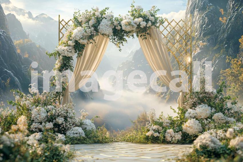 3221 Floral Arch