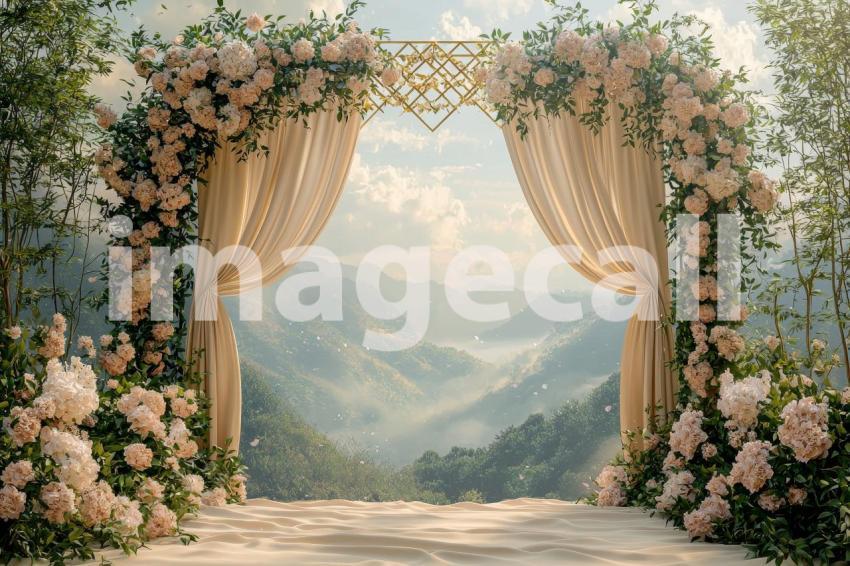 3219 Floral Arch