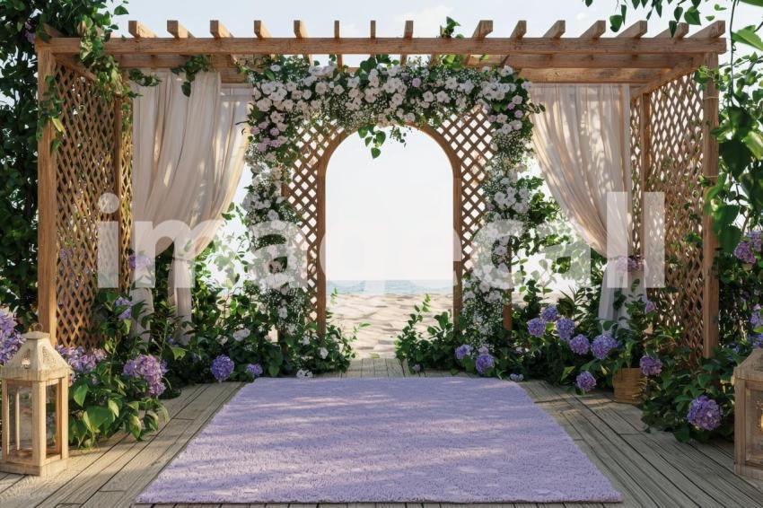 3223 Floral Arch
