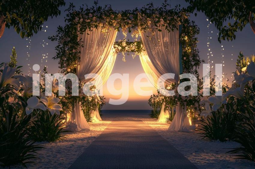 3227 Floral Arch
