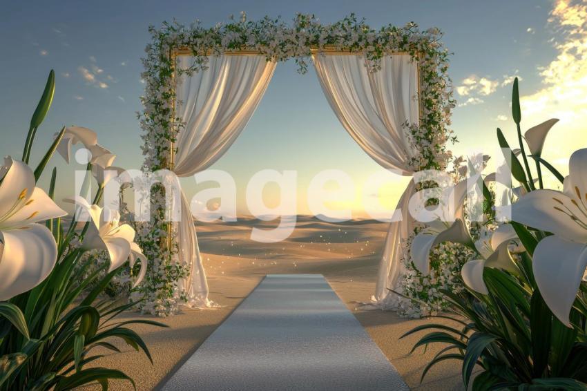 3229 Floral Arch