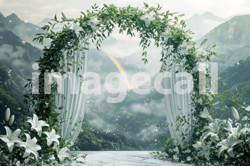 3231 Floral Arch