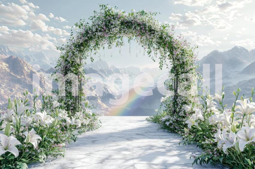3230 Floral Arch