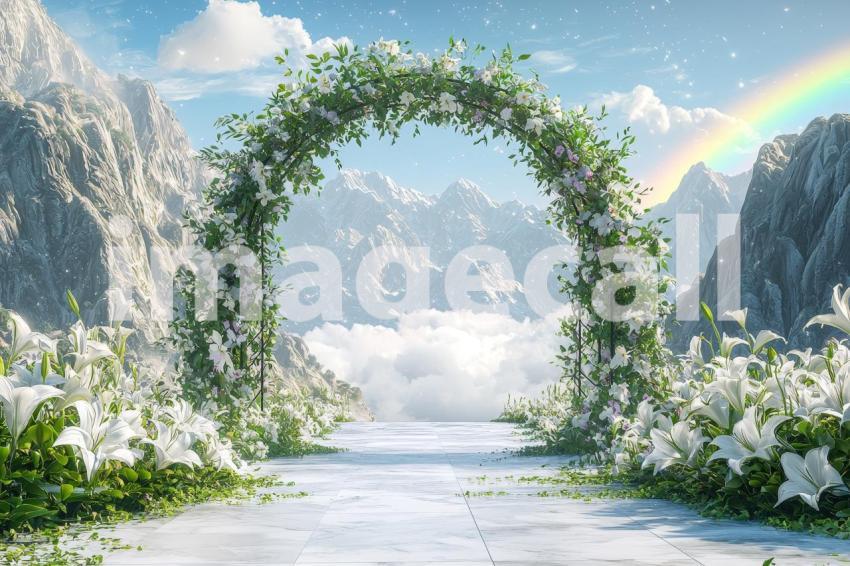 3233 Floral Arch