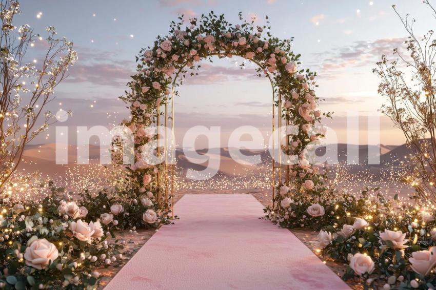 3238 Floral Arch