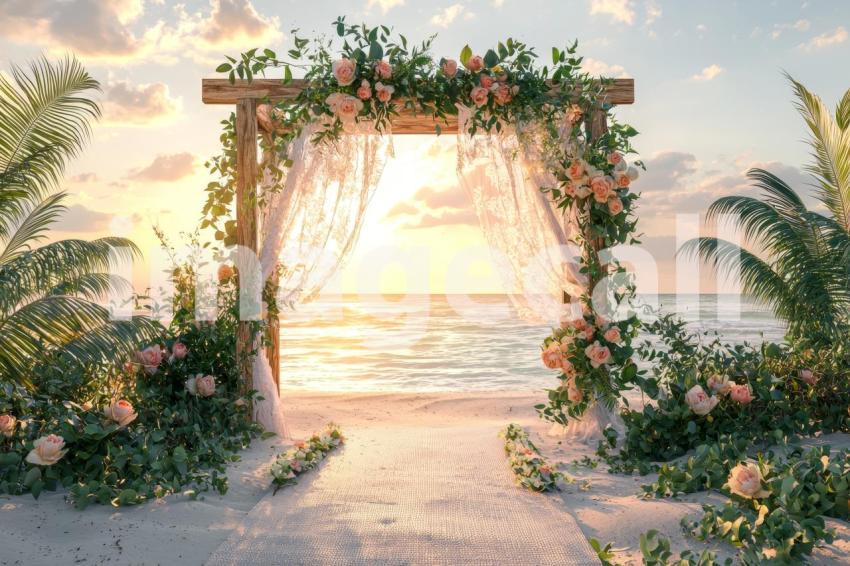 3255 Floral Arch