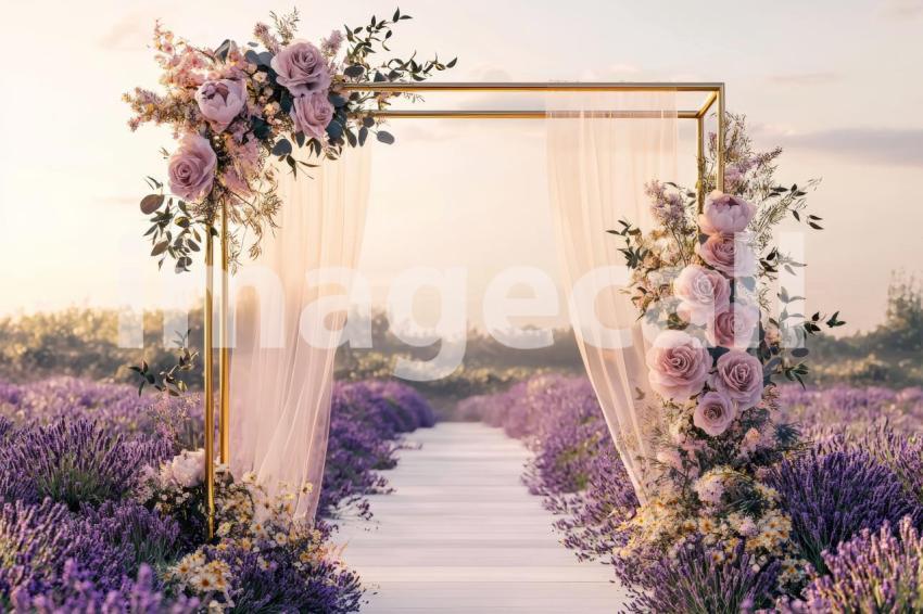 3258 Floral Arch