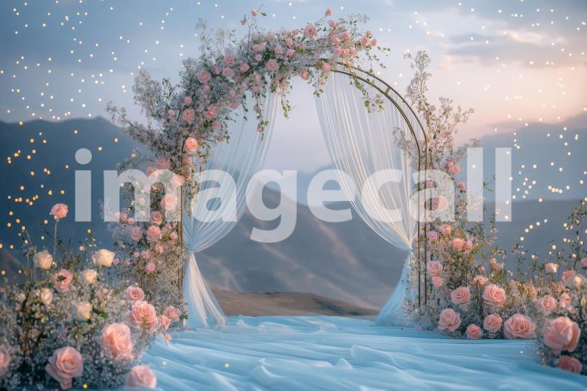 3262 Floral Arch
